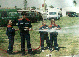 Jugendfeuerwehr in Hohenseefeld - 1998