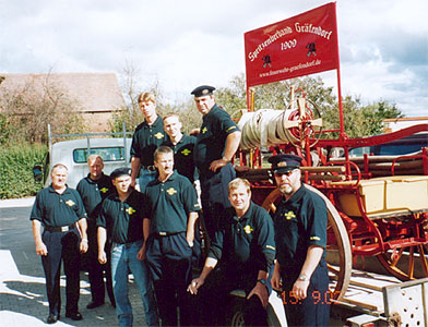 Gruppenfoto vor der Abfahrt