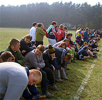 Zuschauer vor dem Finalspiel