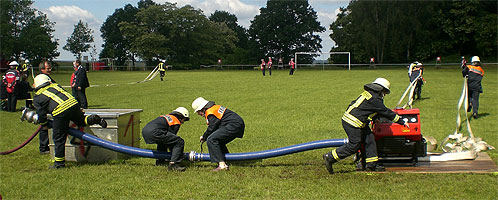 Gemeindeausscheid Niederer Flming und 90 Jahre Fw sowie Dorffest in Schlenzer - 2009