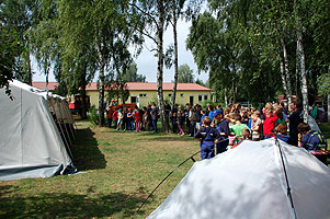 Zeltlager der Jugendfeuerwehren in Oehna - 2010