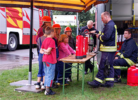 Zeltlager der Jugendfeuerwehren in Oehna - 2010